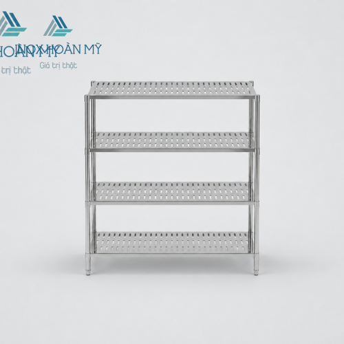 Kệ 4 tầng inox
