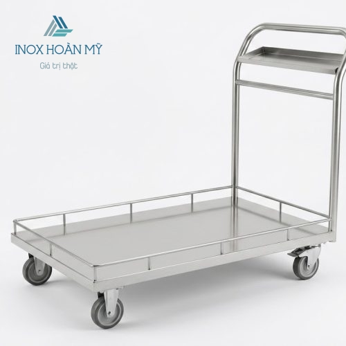Xe đẩy inox