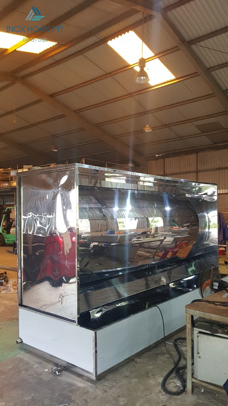 Quy trình gia công buồng sơn tại Inox Hoàn Mỹ