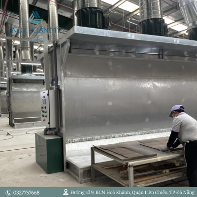Buồng phun sơn màng nước có rất nhiều điểm vượt trội