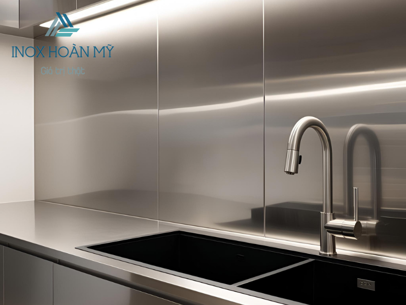 Tủ bếp inox bền bỉ
