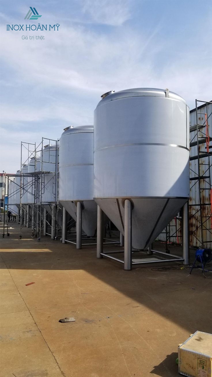 Bổn bể inox công nghiệp