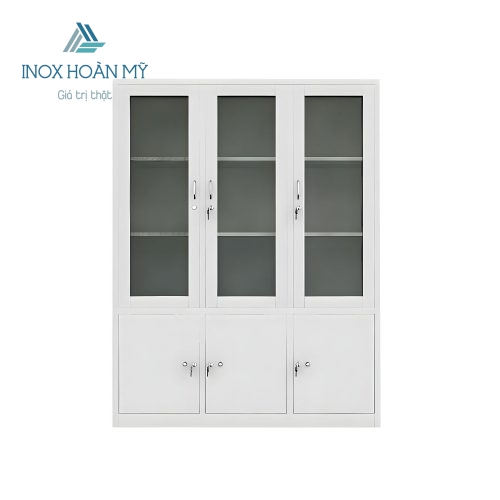 Tủ sắt văn phòng 3 buồng