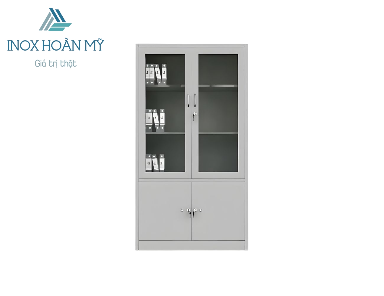 Tủ sắt văn phòng 4 cánh