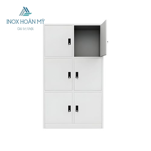 Tủ sắt văn phòng 6 ngăn