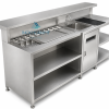 Quầy pha chế inox